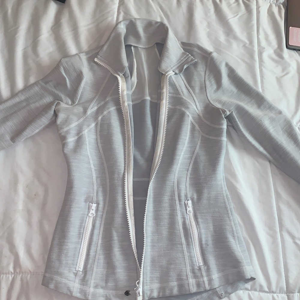lulu lemon athletic zip up lightweight jacket